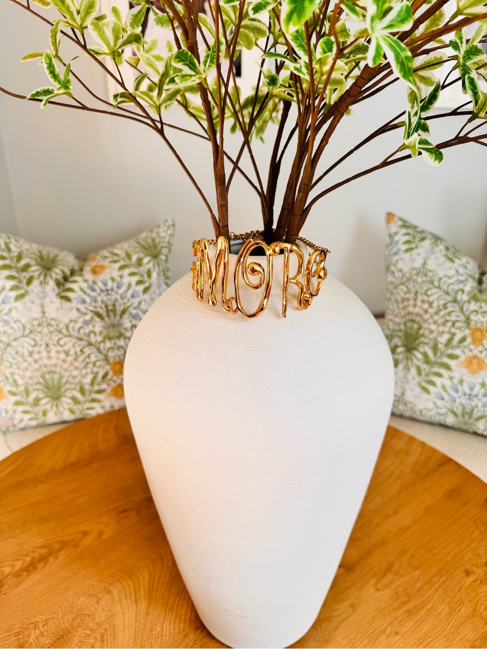 Zara Gold Statement Necklace